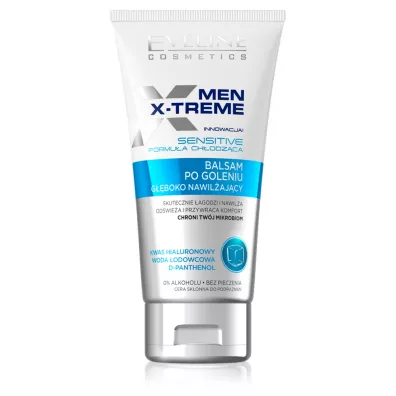 Eveline Cosmetics Men X-Treme Sensitive g��boko nawil�aj�cy balsam po goleniu 150 ml