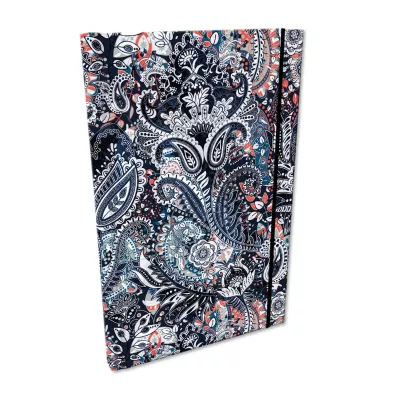 Notes w kratk A5 z gumk Soft Touch Paisley Ornament