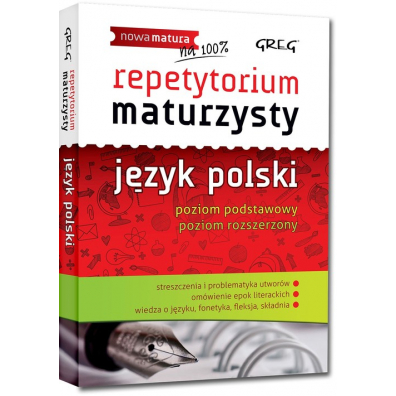 Repetytorium maturzysty 2021. Język polski. Poziom podstawowy i rozszerzony