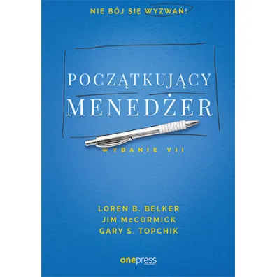 Pocz�tkuj�cy mened�er - Jim McCormick, Loren B Belker, Gary S Topchik