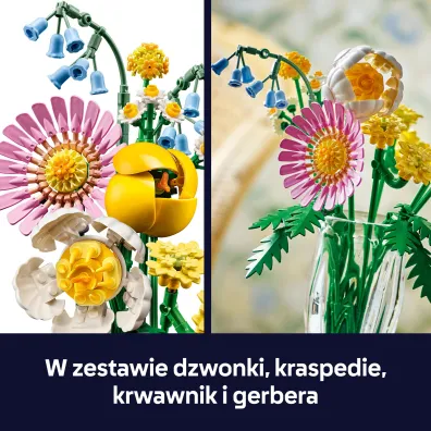 LEGO Botanicals Ma�y s�oneczny bukiet 10347
