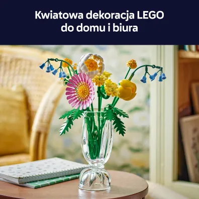 LEGO Botanicals Ma�y s�oneczny bukiet 10347