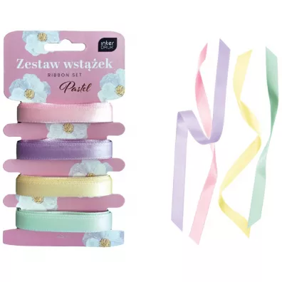 Interdruk Zestaw wst��ek Pastel 4 x 2m