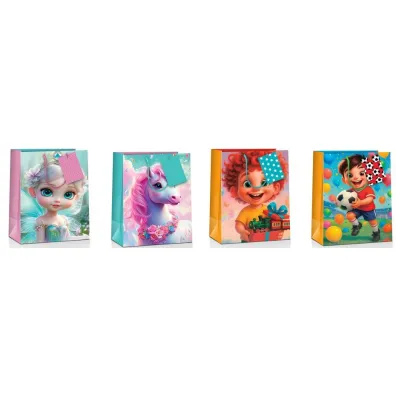 Pan Dragon Torebka du�a A4 dzieci�ca mix 2 wzor�w