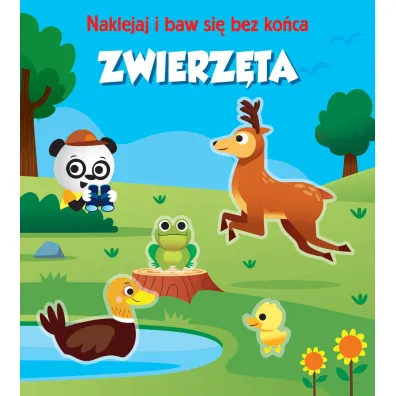 Zwierz�ta. Naklejaj i baw si� bez ko�ca