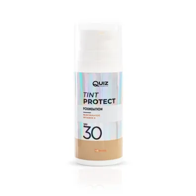 Quiz Cosmetics Tint Protect Foundation with SPF30 lekki podk�ad z filtrem SPF30, wzbogacony Witamin� E i Niacynamidem N&deg;03 Olive 30 ml