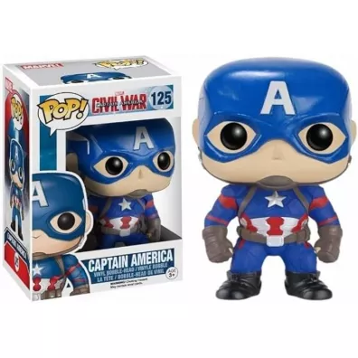 Figurka Civil War Captain America 125 Funko Pop
