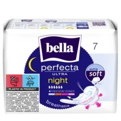 Bella Perfecta Ultra Night Extra Soft Podpaski higieniczne 7 szt.
