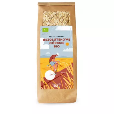 Pi�� Przemian P�atki owsiane g�rskie bezglutenowe 500 g Bio