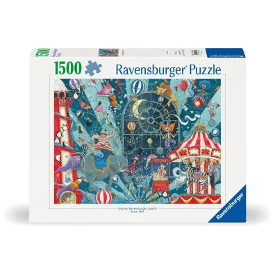Puzzle 1500 el. Fantastyczne weso�e miasteczko Ravensburger
