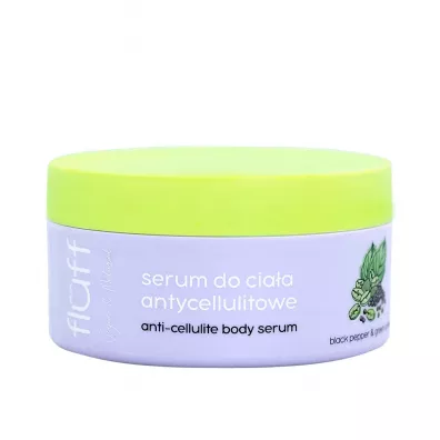 Fluff Anti-Celluite Body Serum antycellulitowe serum do ciaa Pieprz Afrykaski & Zielona Kawa 100 g