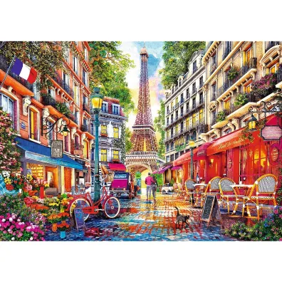Puzzle 2x500 el. Europejskie stolice Trefl