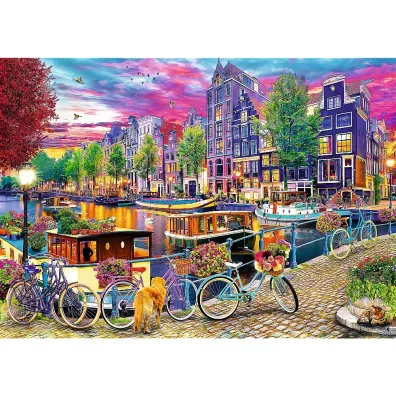 Puzzle 2x500 el. Europejskie stolice Trefl