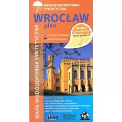 Mapa wodoodporna - Wroclaw 1:22 000