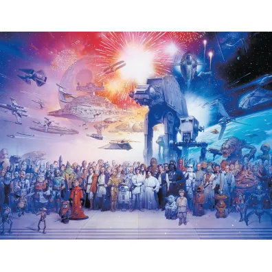 Puzzle 2000 el. Uniwersum Gwiezdnych Wojen Ravensburger