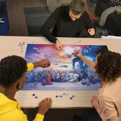 Puzzle 2000 el. Uniwersum Gwiezdnych Wojen Ravensburger