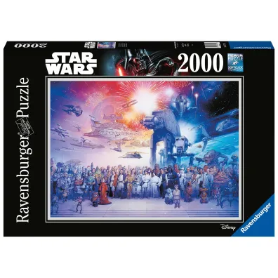 Puzzle 2000 el. Uniwersum Gwiezdnych Wojen Ravensburger