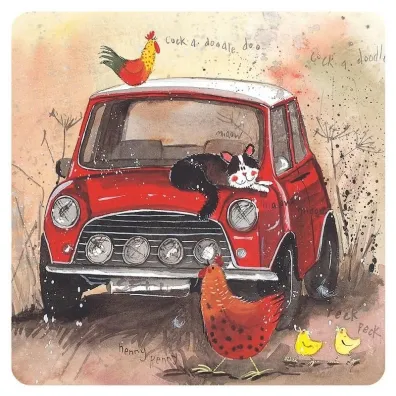 Alex Clark Podk�adka pod kubek C165 Mini Cooper