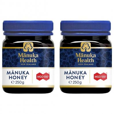 Manuka Health Miód Nektarowy Manuka MGO® 550+ Zestaw 2 x 250 g
