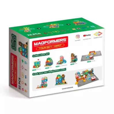 Magformers Town Set - market