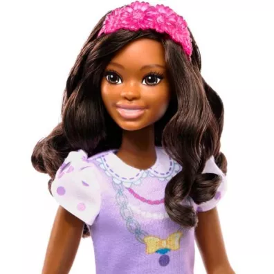 Moja Pierwsza Barbie Lalka + piesek HLL20 Mattel
