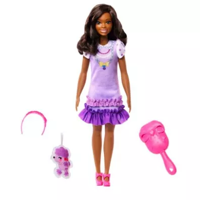 Moja Pierwsza Barbie Lalka + piesek HLL20 Mattel