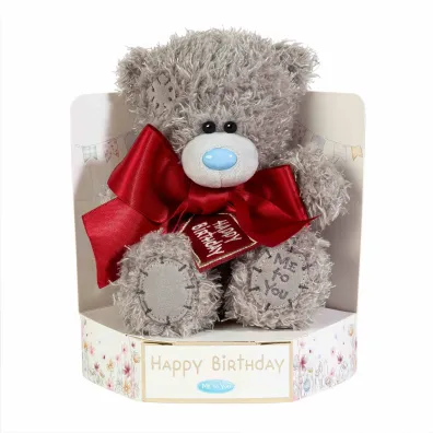 Mi� Happy Birthday z kokard� 18cm Carte Blanche