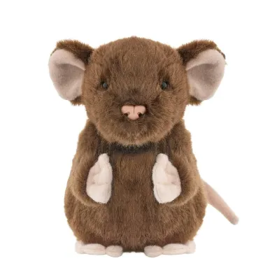 Maskotka ZOO Mysz br�zowa 13cm Beppe