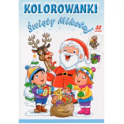 �wi�ty Miko�aj. Kolorowanki