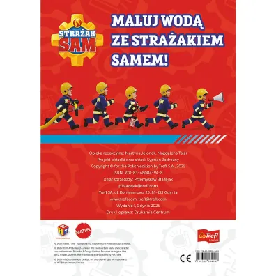 Stra�ak Sam. Kolorowanka wodna