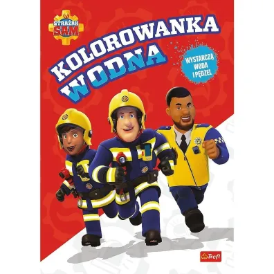 Stra�ak Sam. Kolorowanka wodna