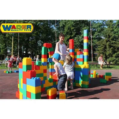 Wader-Polesie 37510 Klocki budowniczy 45el XXL