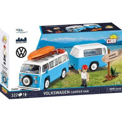 Klocki Cars Volkswagen Camper Van - 322kl