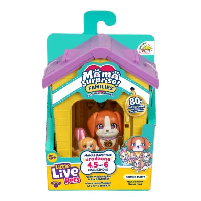 Little Live Pets - Mama Surprise Families - Domek Cobi