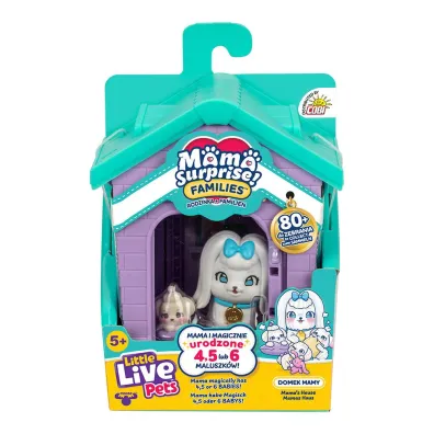 Little Live Pets - Mama Surprise Families - Domek Cobi
