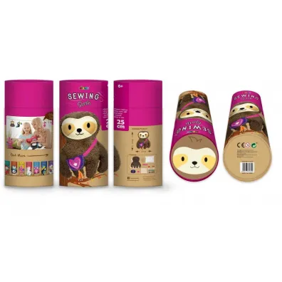 Moja pierwsza lalka do uszycia - Leniwiec Russell