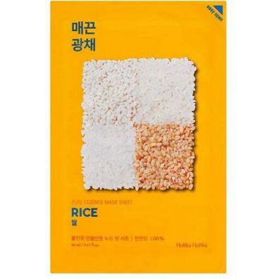 Holika Holika Pure Essence Mask Sheet Rice regenerująca maseczka z ekstraktem z ryżu 20 ml