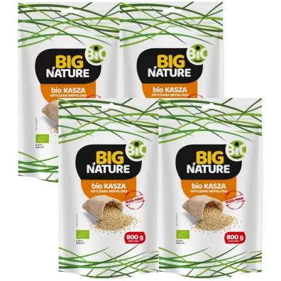Big Nature Kasza gryczana niepalona Zestaw 3.2 kg Bio