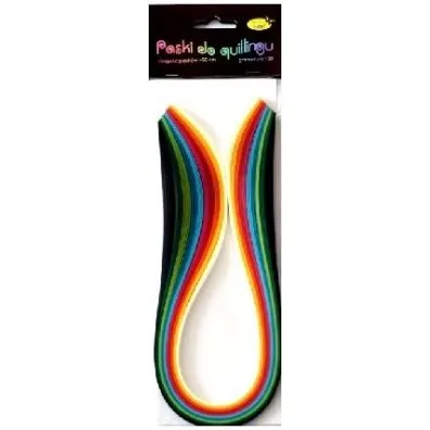 Galeria Hobby Paski do quillingu 3 mmx50 cm, 10 kolor�w