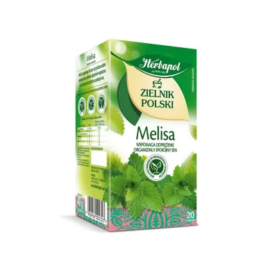 Herbapol Herbata zioowa Melisa Zielnik Polski 20 x 2 g