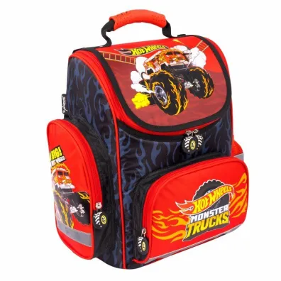 St. Majewski Tornister szkolny A1 Hot Wheels