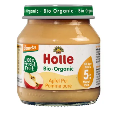 Holle Jab�ko bezglutenowe od 5 miesi�ca Demeter 125 g Bio