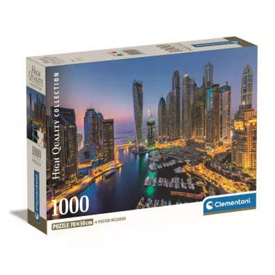 Puzzle 1000 el. Compact Dubai Clementoni