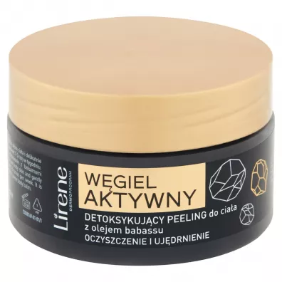 Lirene Detoksykuj�cy peeling do cia�a w�giel aktywny 200 g
