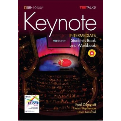 Keynote Intermediate. Student's Book/Workbook Combo. Split A + DVD-ROM + Workbook Audio
