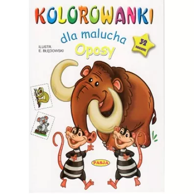 Oposy kolorowanki dla malucha - Ernest B��dowski