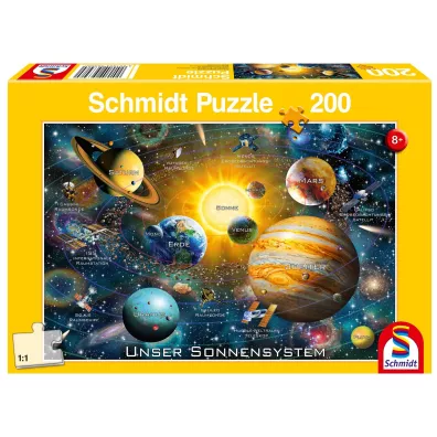 Puzzle 200 el. Ukad soneczny Schmidt