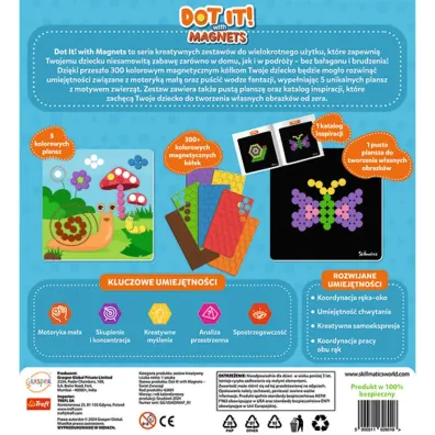 Zestaw kreatywny Skillmatics Dot it! With Magnets �wiat Zwierz�t Grasper Global Private Limited