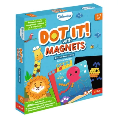Zestaw kreatywny Skillmatics Dot it! With Magnets �wiat Zwierz�t Grasper Global Private Limited