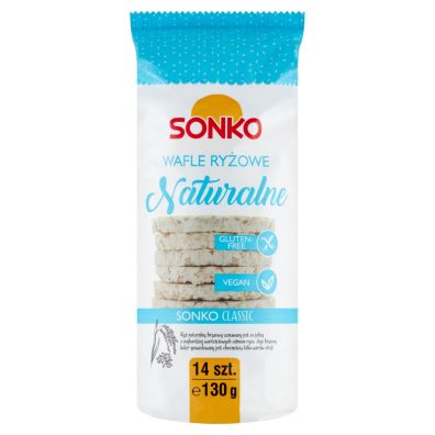 Sonko Classic Wafle ryowe naturalne 130 g